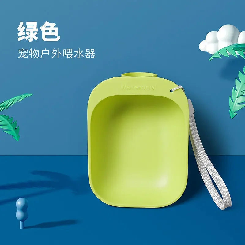 Dog Travel Water Bottle Portable Pet Dog Water Bottle Drinking Feeder for Dog Cat Outdoor Water Bowl Bottle
