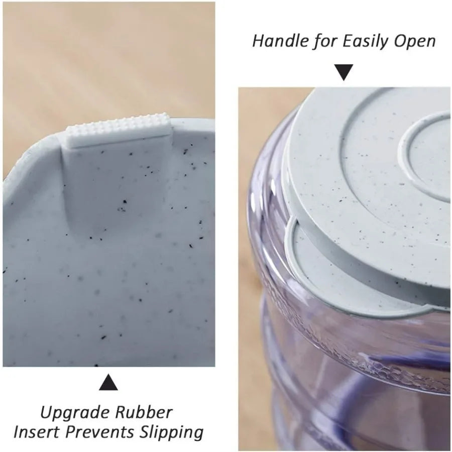 Automatic Pet Feeder and Water Food Dispenser for Dogs Cats Rabbits Bunnies with 100 BPAFree Design Gravity Refill System Easy