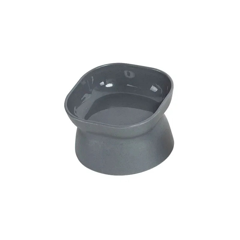 New Pet Food Bowl Cat Bowl Dog Bowl Pet Oblique Mouth High Foot Protection Cervical Vertebra Dog Dog Cat Pot Pet Products