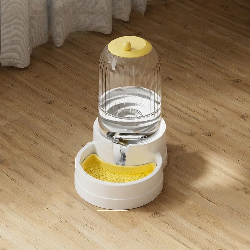 Large-Capacity Pet Automatic Feeding Water Feeder, Dog Feeder, Dog Water Feeder, Cat Feeder, Cat Water Feeder