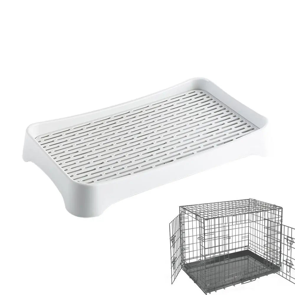 Rabbit Toilet Square Cage Box Potty Trainer Sturdy Bunny Box Litter Pan Pet Pan Toilet For Adult Guinea Pigs Rabbits Hamster