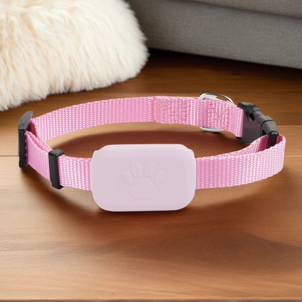 Pet GPS Tracker with Adjustable Collar Cat Locator Smart Pet Locator for Dogs and Cats