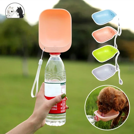 Dog Travel Water Bottle Portable Pet Dog Water Bottle Drinking for Dog Cat Outdoor Water Bowl Bottle Pet Supplies