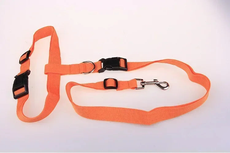 Chest Hands 1PC Belt Traction Walking Pet Lead Gift Free Rope Cat Running Pets Adjustable Strap Waist Jogging Supplies Dog Leash