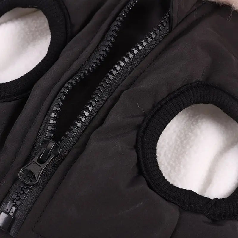 Winter Pet Dog Jacket With Harness Warm Dog Clothes Waterproof Hooded Coat for Small Medium Dogs Chihuahua French Bulldog Outfit