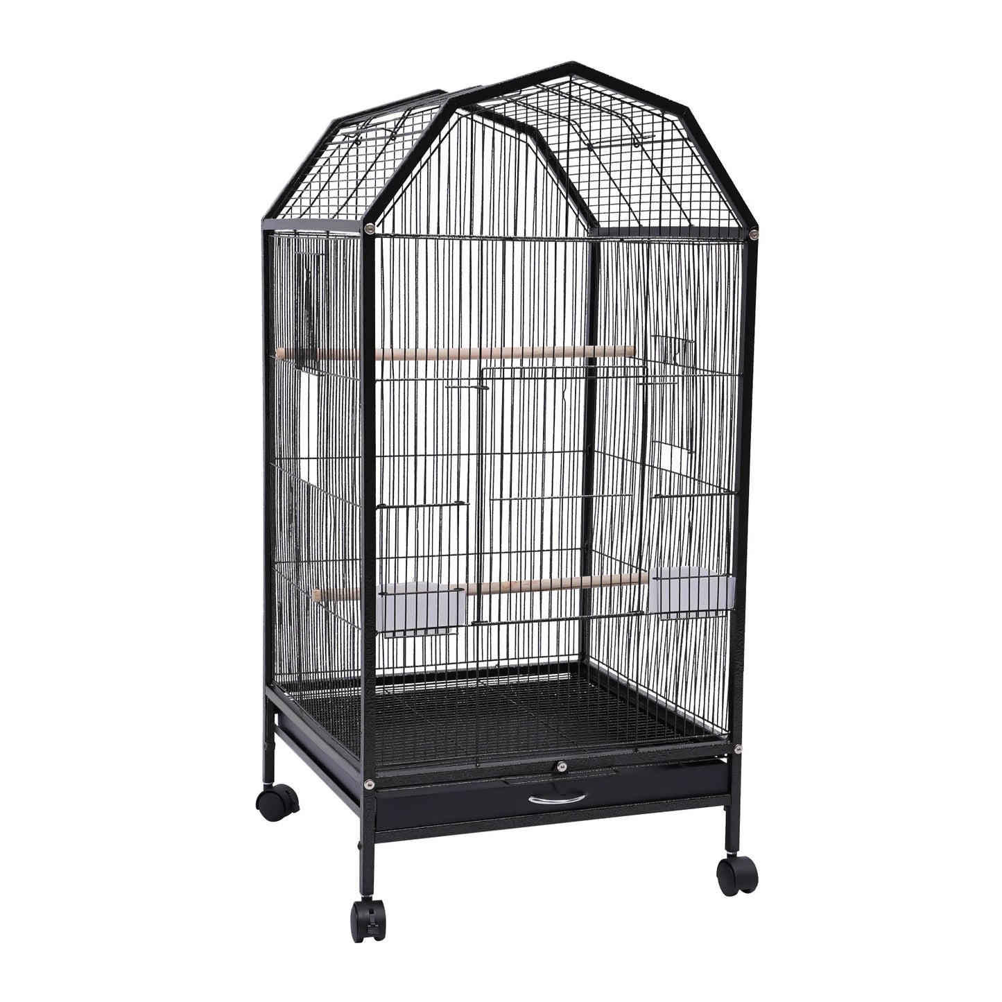Large Play Bird Cage Parrot Finch Cage Macaw Cockatoo Pet Supply Stand Bird Cage