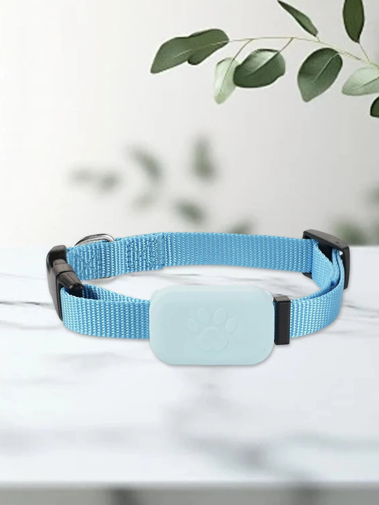 Pet GPS Tracker with Adjustable Collar Cat Locator Smart Pet Locator for Dogs and Cats