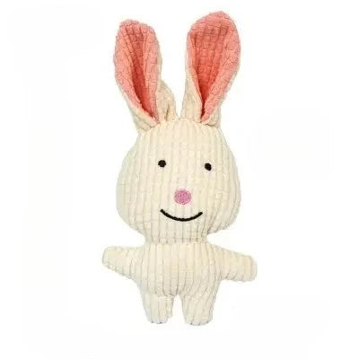 Plush Dog Toy Bite Resistant Squeaky Toys Sound-Resistant Teeth-Cleaning for Dog and Cat Pets Training Accessories