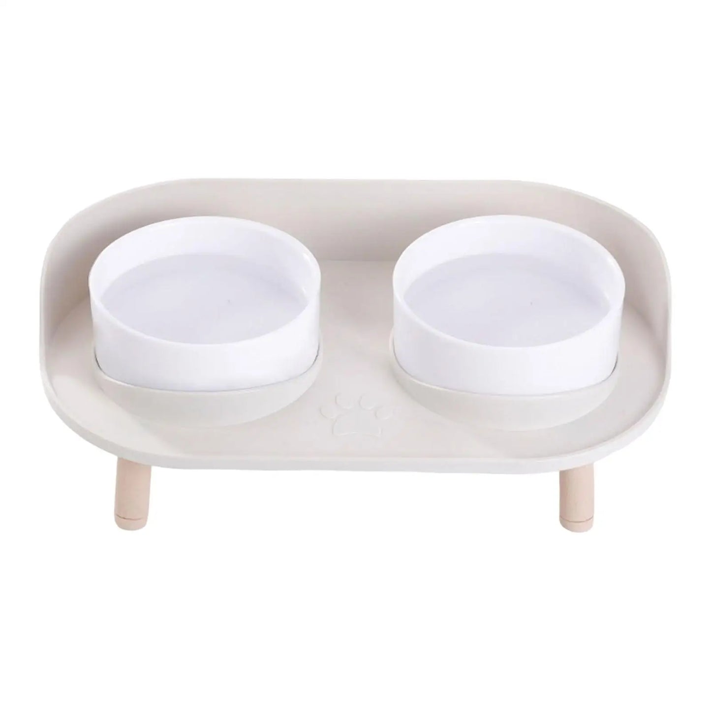 Dog Bowl Stand Cat and Dog Feeding Supplies 2 Modes Height Kitten Food Bowl