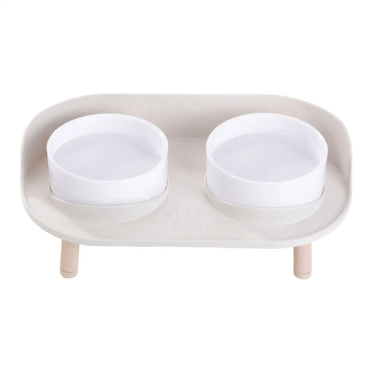 Dog Bowl Stand Cat and Dog Feeding Supplies 2 Modes Height Kitten Food Bowl
