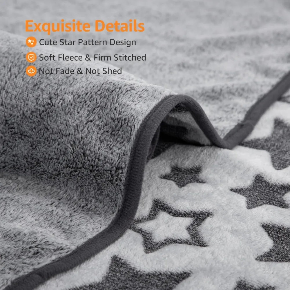 3PCS Warm Soft Pet Blanket Set - Waterproof, Reversible Sherpa Fleece for Large Medium Small Pets, Indoor/Outdoor Use