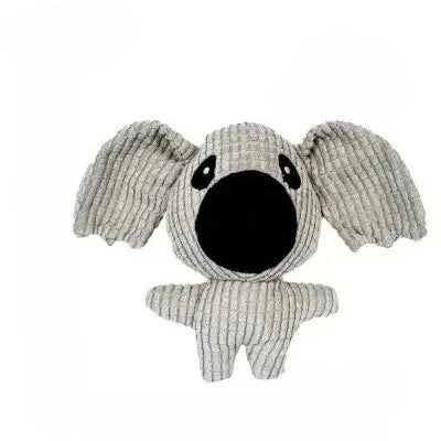 Plush Dog Toy Bite Resistant Squeaky Toys Sound-Resistant Teeth-Cleaning for Dog and Cat Pets Training Accessories