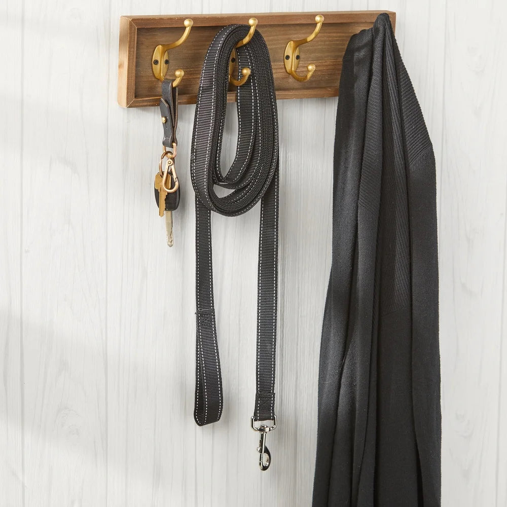 20ft Dog Leash Slip Lead Training Large Dogs Control Handle Secure Round Clip Tie-Out Use