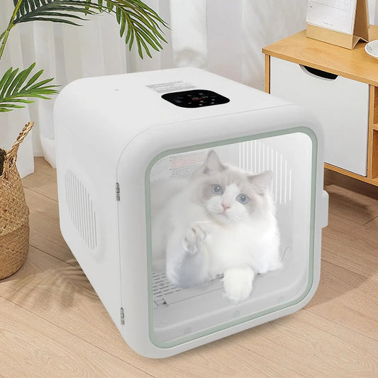 62L Pet Dryer Box Adjustable Temperature & Time 35dB Low Noise for Cats Small Dogs Grooming Salon Home Use Custom