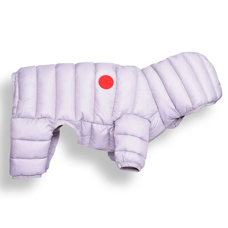 Winter Dog Clothes Overalls for Small Medium Dogs Luxury Fashion Lightweight Down-Like Cotton Padded Puppy Coat Soft Warm Jacket